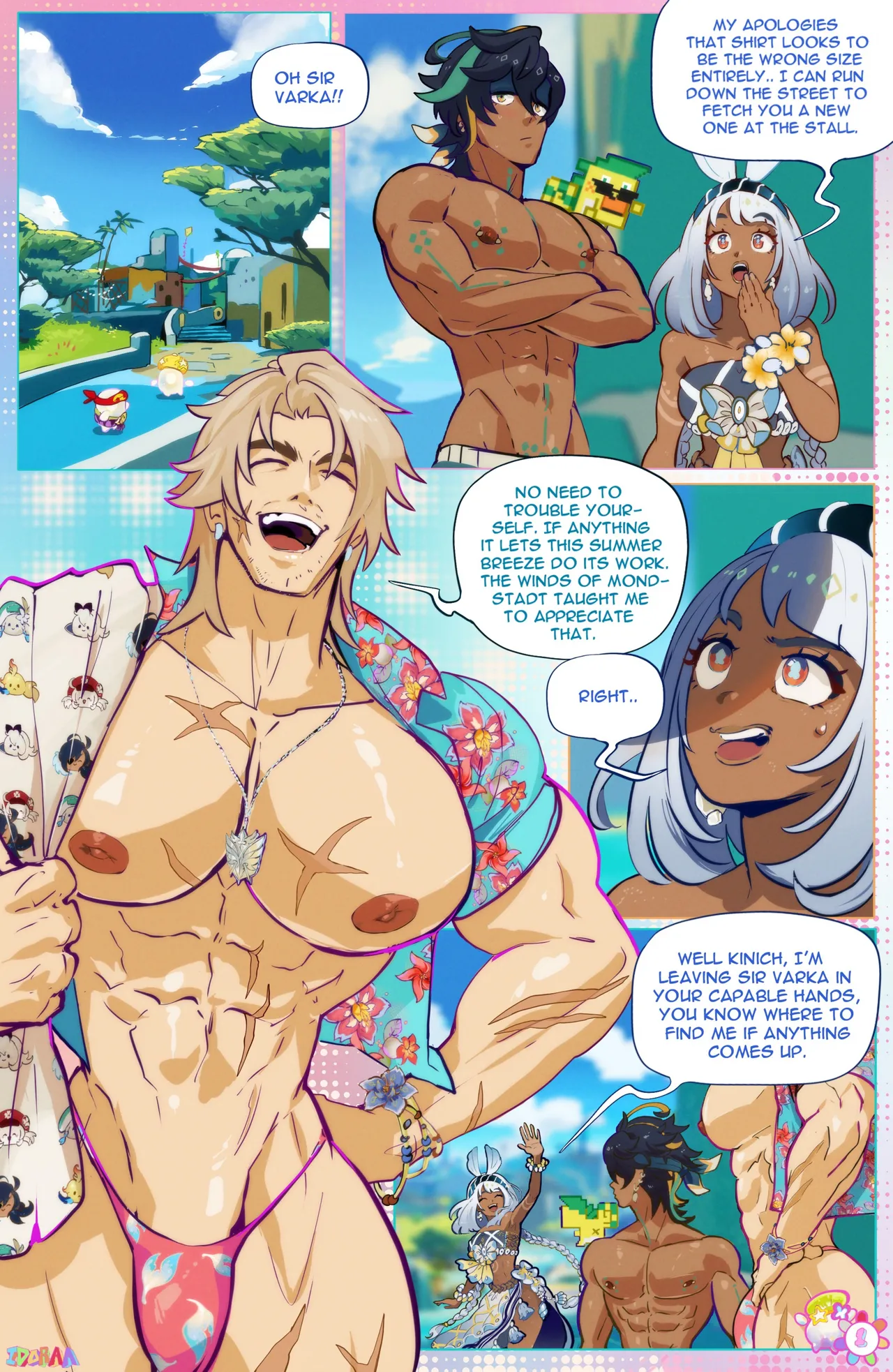 Kinich &amp; Varka comic page 2 full