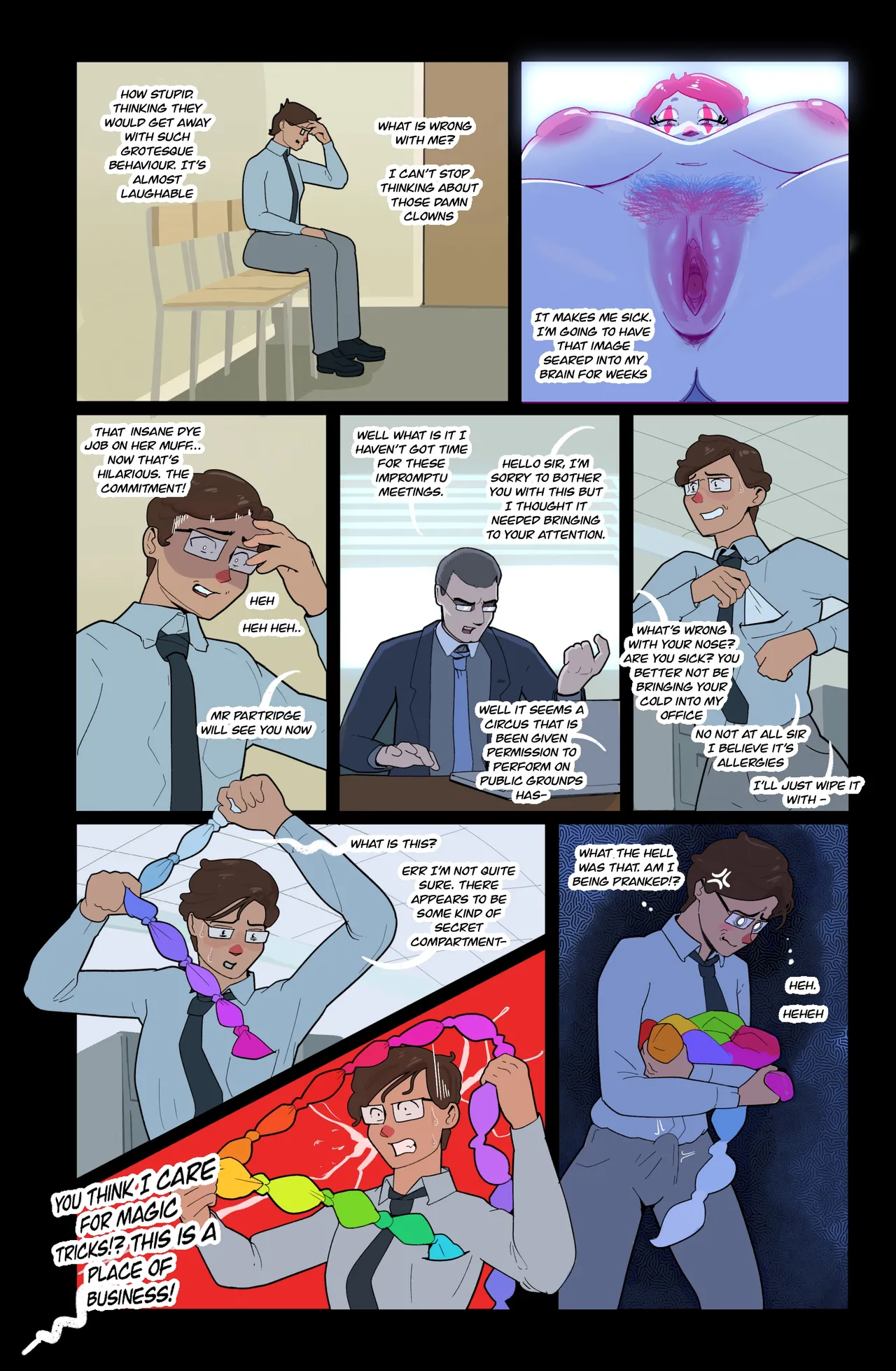 Clownification page 3 full