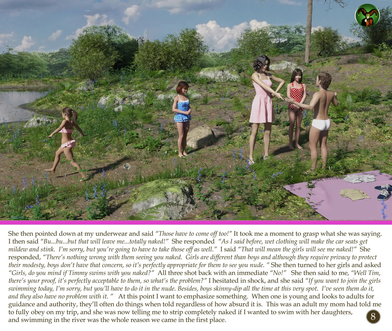 I Educated Her Daughters page 8 full