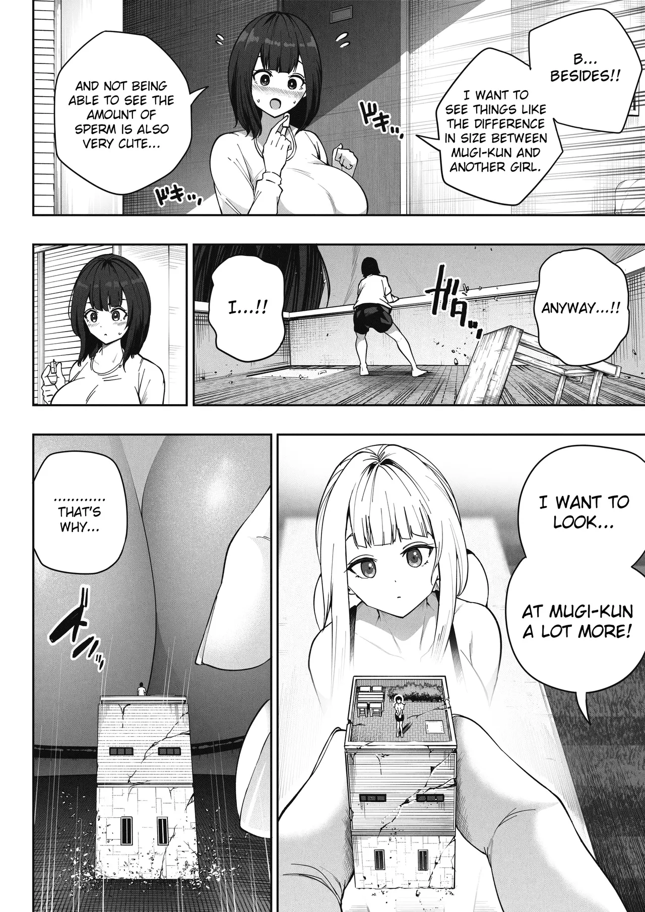 Kyodai Musume no Ie ni Koyou Sareta Kekka | I Work for a Giantess 4 page 10 full