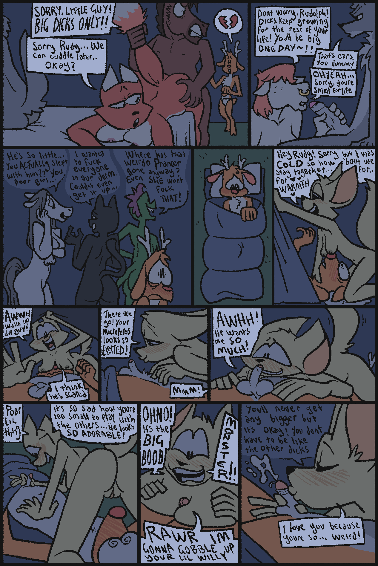Rudolf the small-dicked reindeer page 2 full