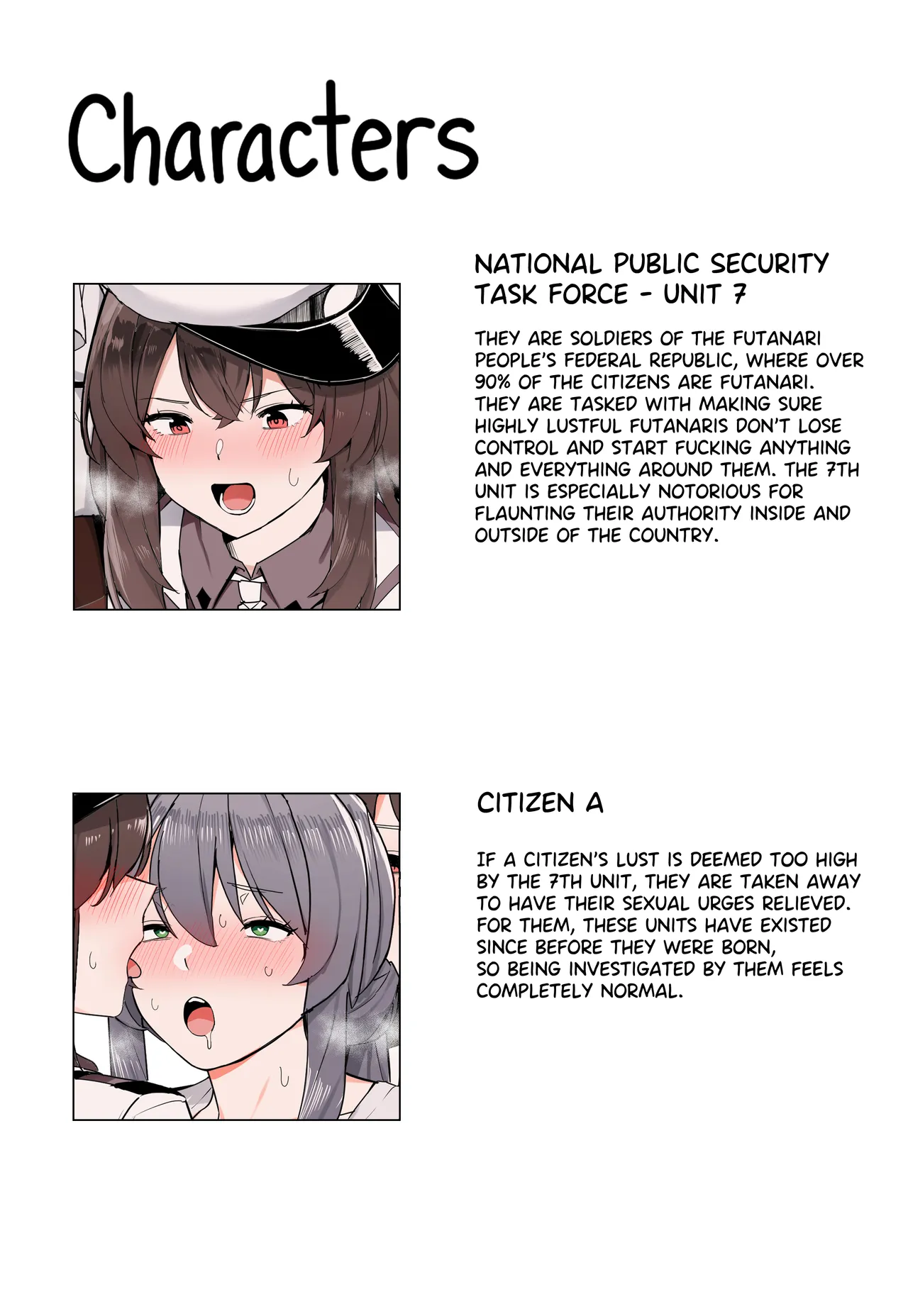 Futanari Country's Security Task Force page 10 full