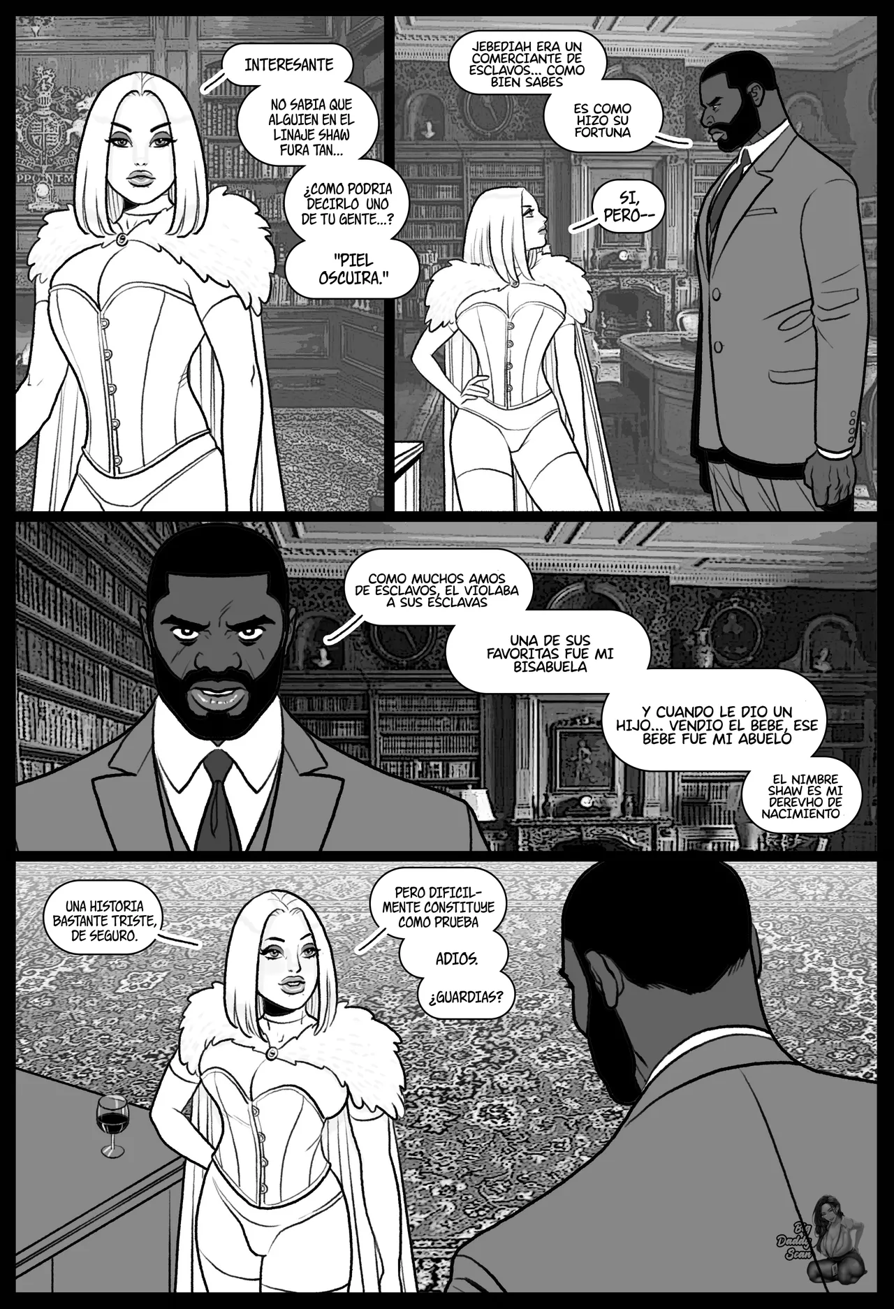 White Queen׃ Checkmated｜Reina Blanca׃ Jaque Mate page 4 full