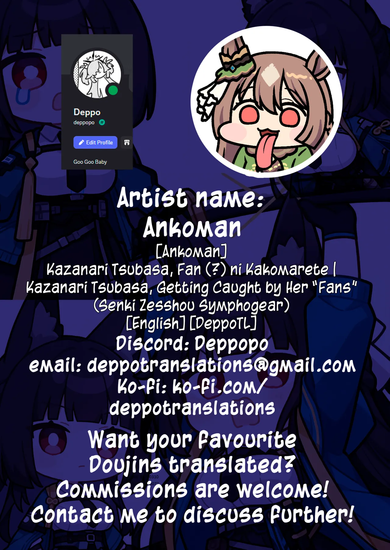 Kazanari Tsubasa, Fan  ni Kakomarete | Kazanari Tsubasa, Getting Caught by Her “Fans” page 8 full