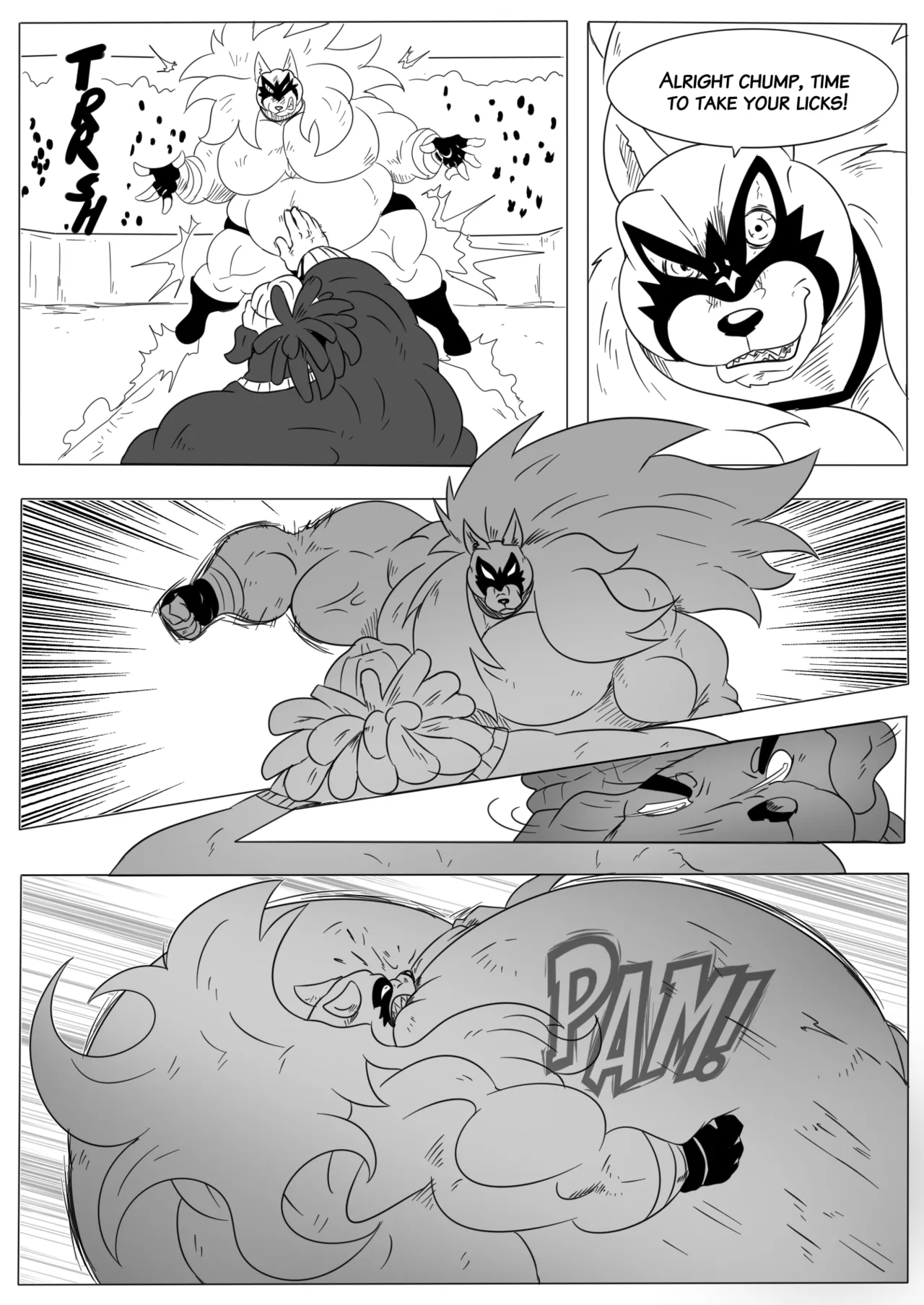 Red Fang vs Pound page 9 full