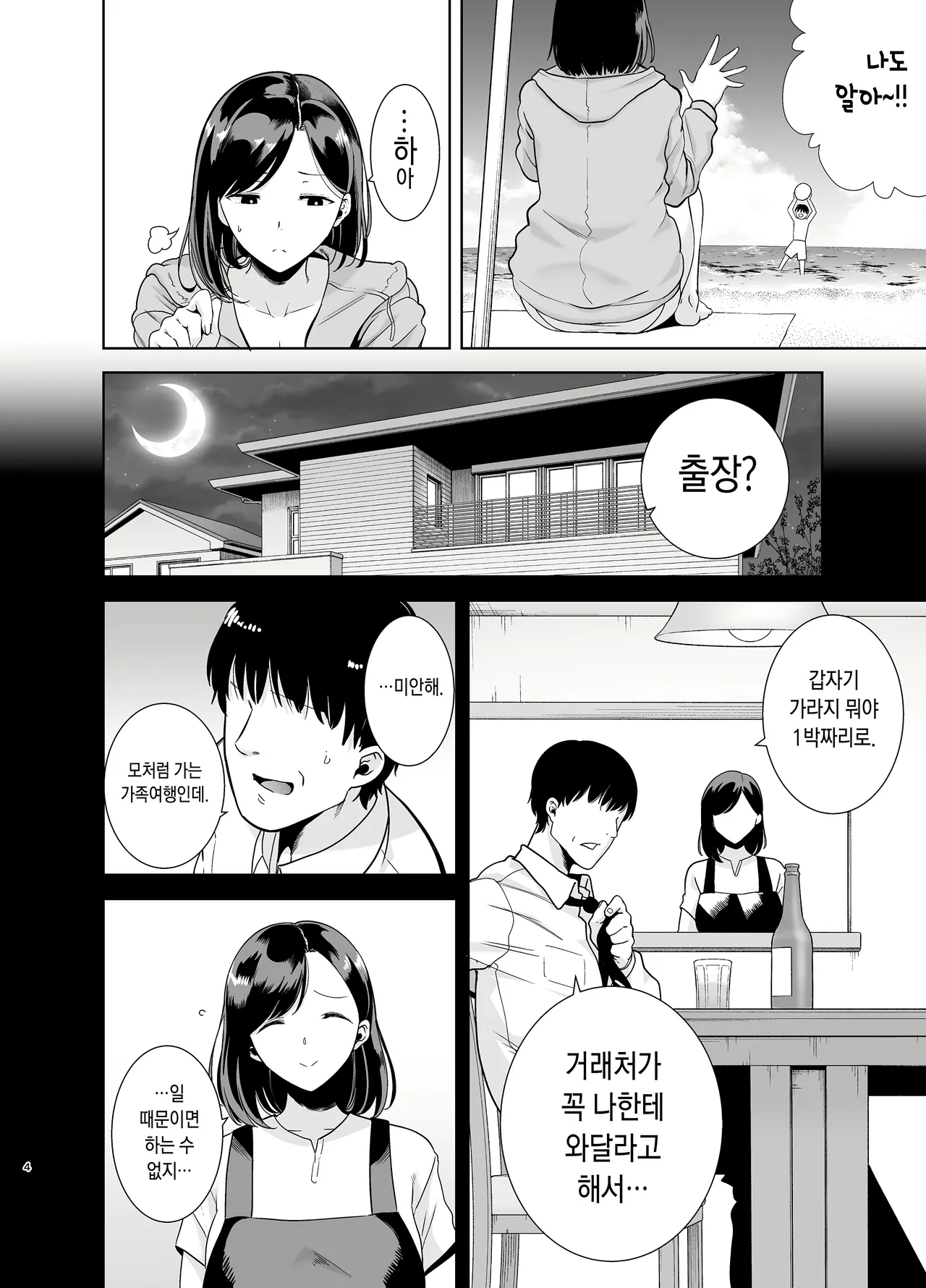 여름, 여관, 헌팅남들에게 함락당하는 아내 1부 +2 부 합본 page 3 full