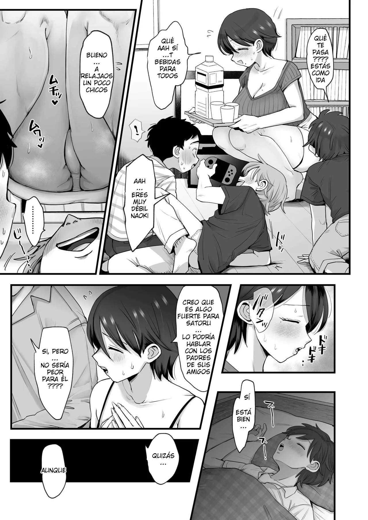 Eda  - Hosome Ottori Kyonyuu Mama 1 ESP page 9 full