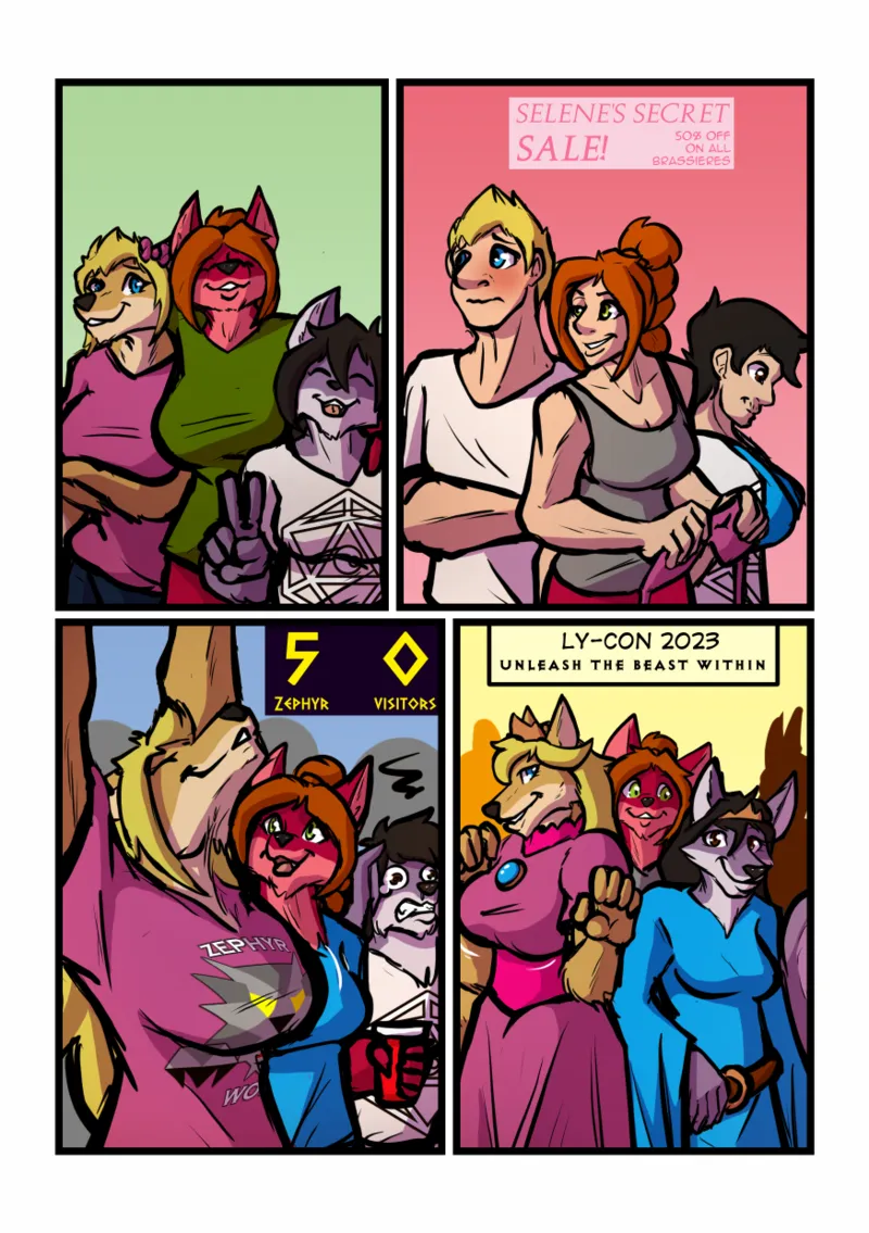 Wolfgirls of Penshaw: First Bite page 10 full