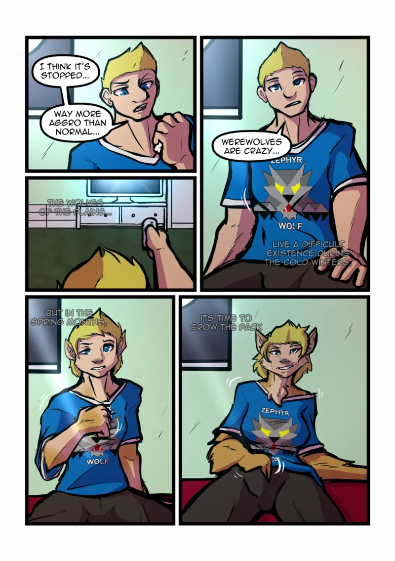 Wolfgirls of Penshaw: First Bite page 4 full