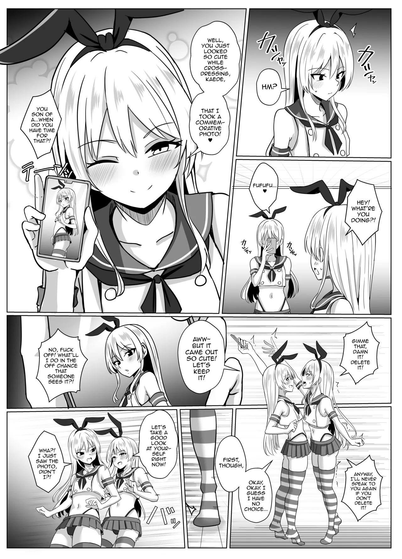 Shimakaze-kun ni Natte Shimakaze-kun to Ecchi Shi Chau Hon page 10 full