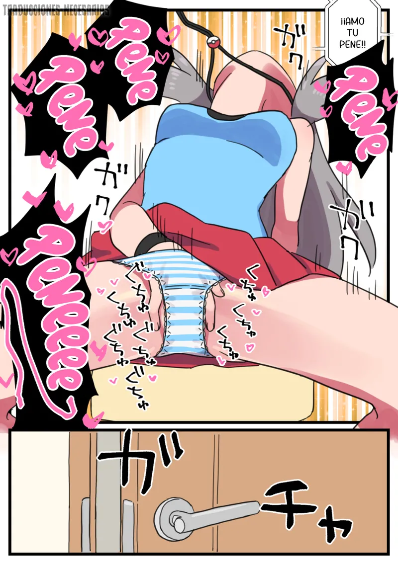 Onabare Shichatta Leaf-chan ga Green ni Oshioki Sareru Manga | Un manga sobre Leaf-chan siendo sorprendida masturbándose y siendo castigada por Green page 5 full