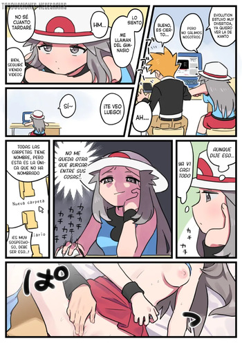 Onabare Shichatta Leaf-chan ga Green ni Oshioki Sareru Manga | Un manga sobre Leaf-chan siendo sorprendida masturbándose y siendo castigada por Green cover