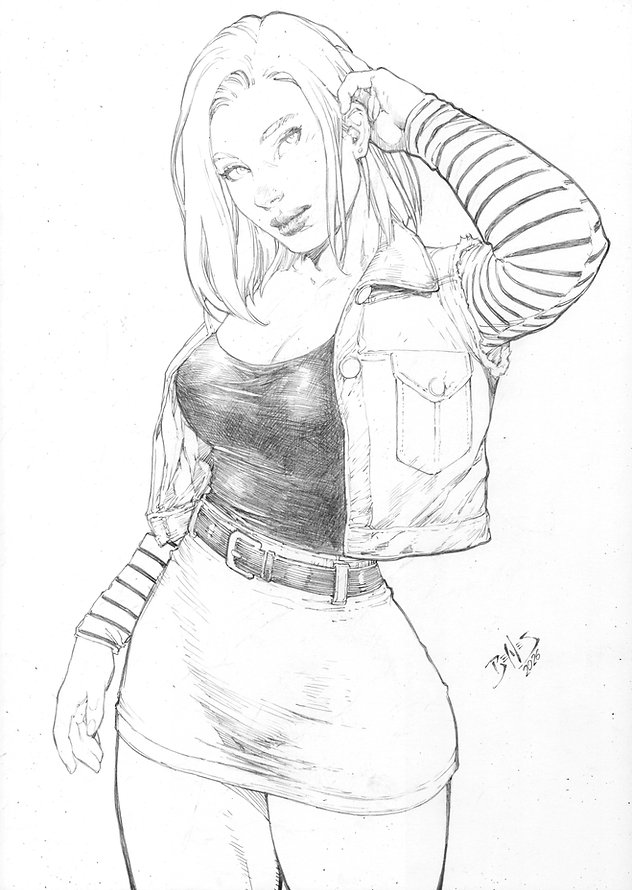 Ed Benes Original Art page 2 full