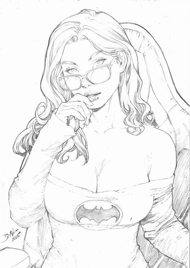 Ed Benes Original Art page 4 full