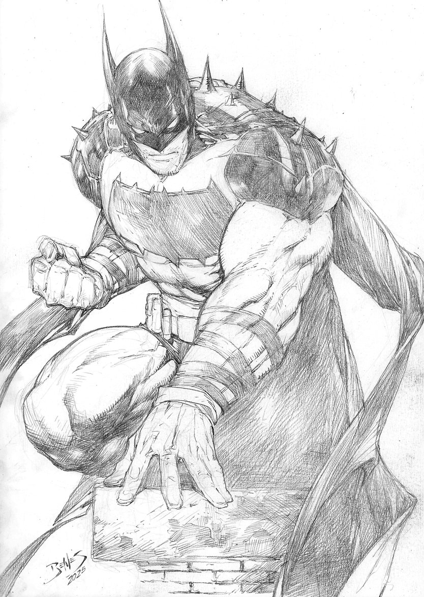 Ed Benes Original Art page 5 full