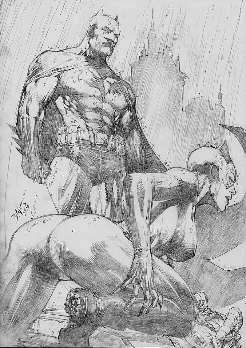 Ed Benes Original Art page 8 full