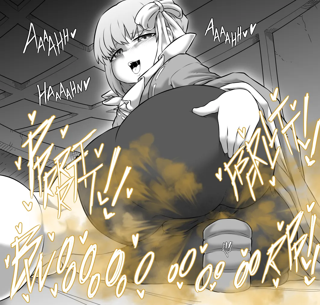 Giantess Kazuradrop Fart Torture 😈 page 6 full
