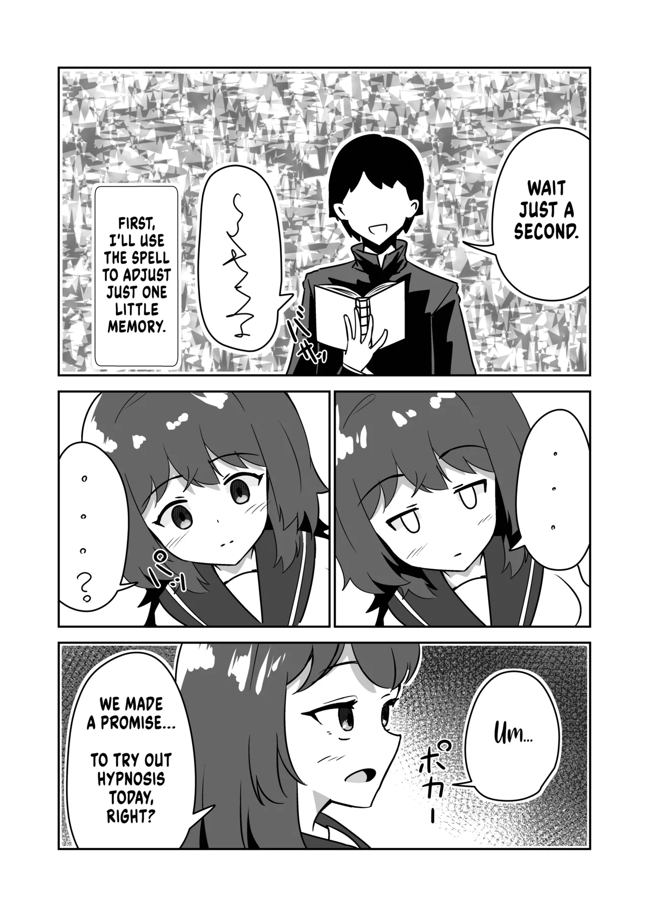 Kioku Netsuzou Saimin ～Kyonyuu Downer Suieibu-chan no Kioku o Tsugou yoku Kaihen shite Gachikoi Dorei ni suru Hanashi～ | False Memory Hypnosis ～Rewriting a Gloomy, Busty Swimmer Girl's Memories to make her my Fawning Love Slave～ page 5 full