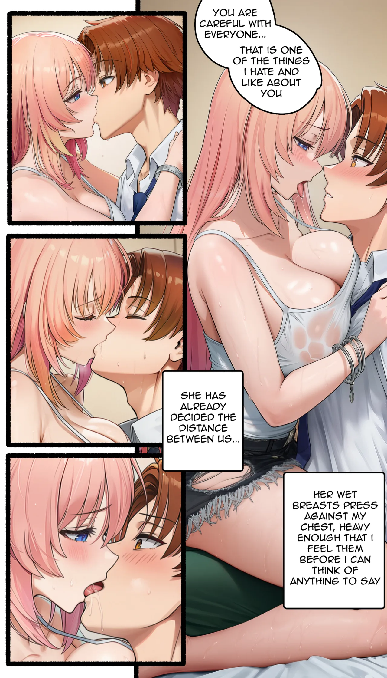 Honami Shelters From the Rain, Then Rides the T-Rex   Doujin with dialogue page 6 full