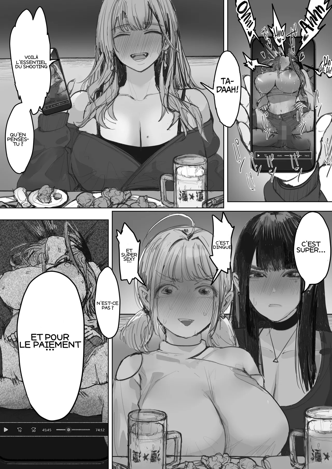 The consequences of 3 debt-ridden gals shooting an AV page 5 full