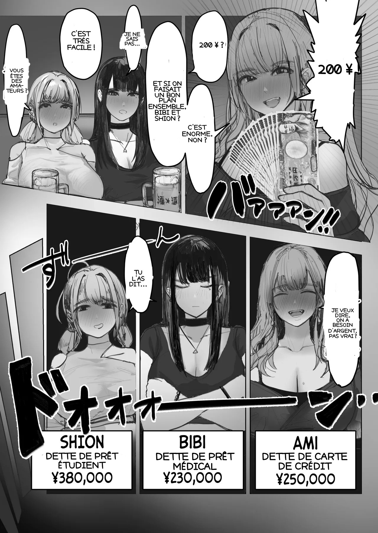 The consequences of 3 debt-ridden gals shooting an AV page 6 full