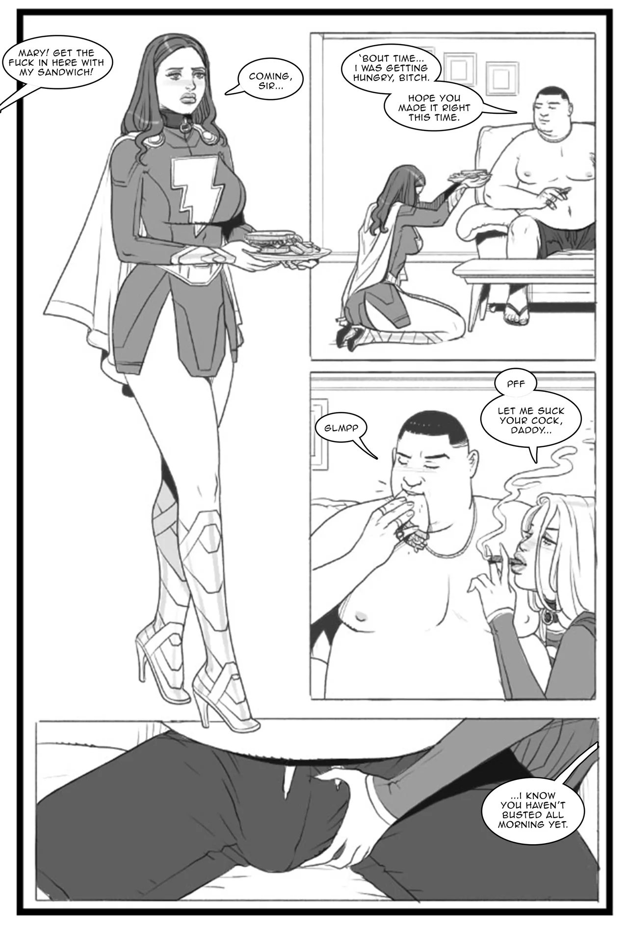 Bang My Bully - DC Heroines page 2 full
