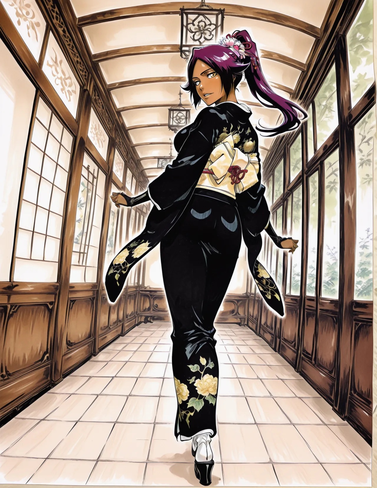 Yoruichi Gangbang page 2 full