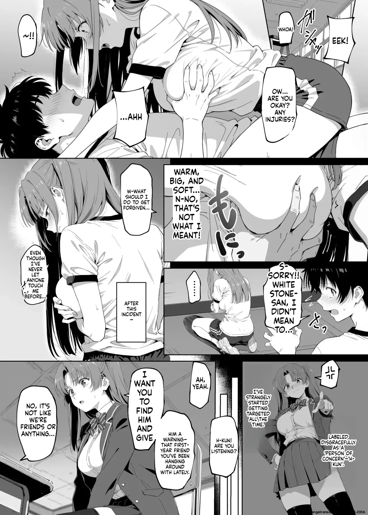 Lucky Sukebe Tomari no Harem Shujinko no Karada o SEX no Saru Kouhai ga Nottotta Hanashi www page 10 full