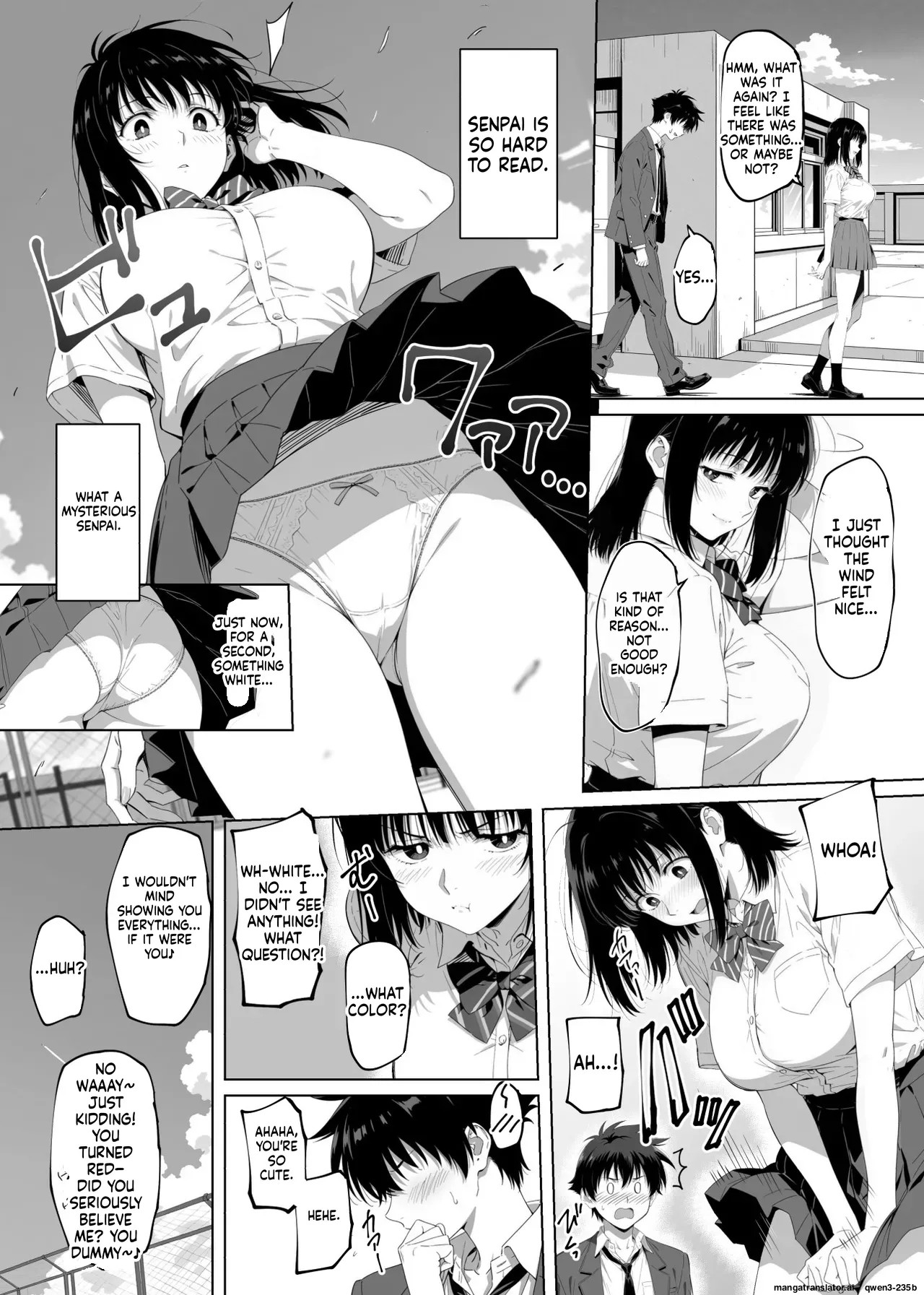 Lucky Sukebe Tomari no Harem Shujinko no Karada o SEX no Saru Kouhai ga Nottotta Hanashi www page 6 full