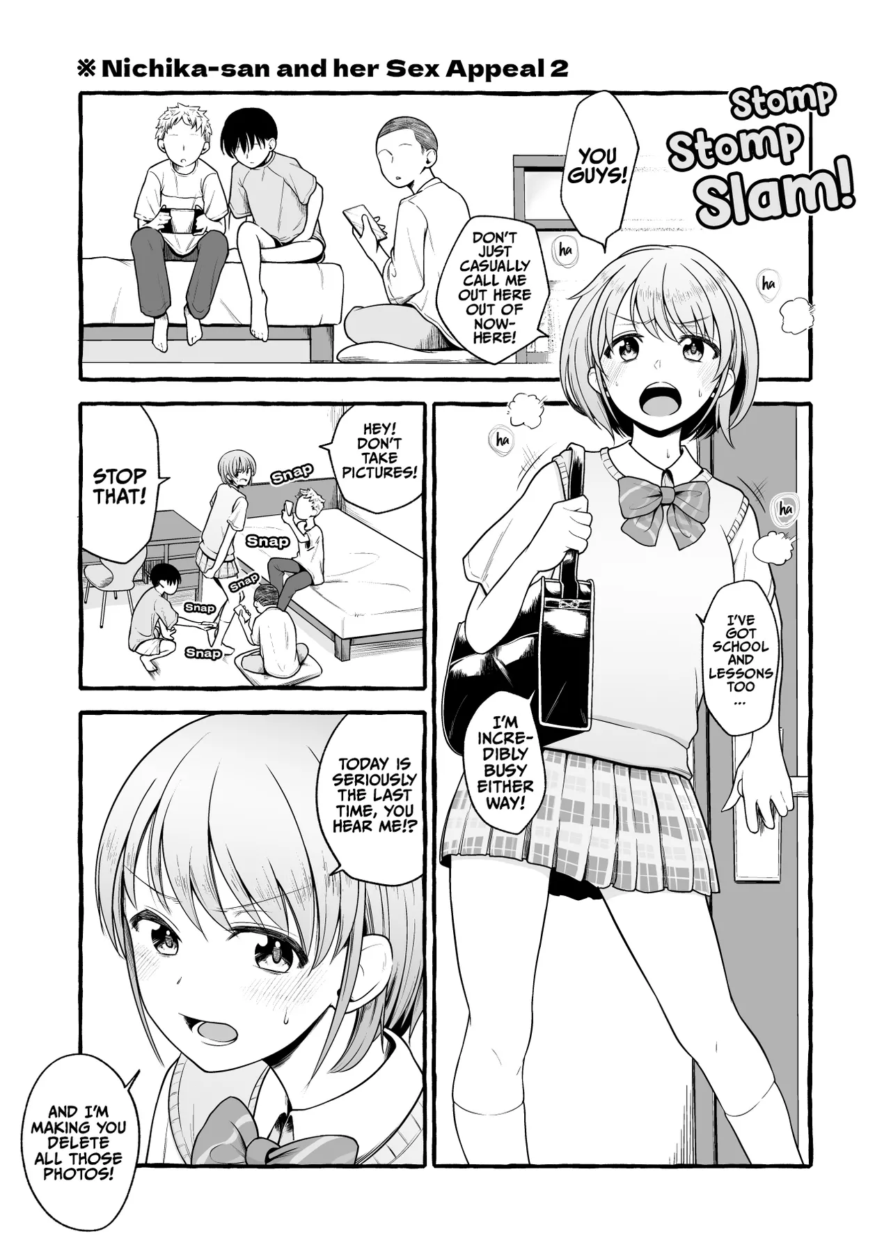 Nichika-san and Her Sex Appeal 1 &amp; 2 page 6 full