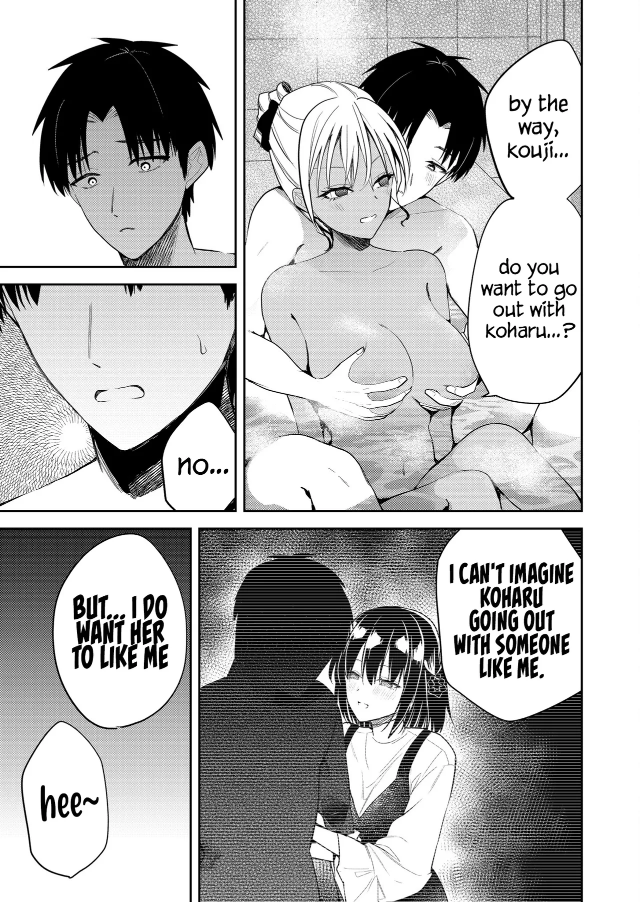 Kimi no Mae de Kimi Igai o Daku Ch. 14 | Having Sex with Someone Else in Front of You 14 page 7 full