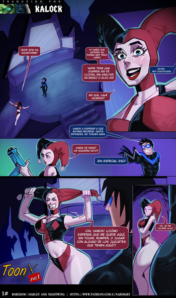 Harley X Nightwing cover
