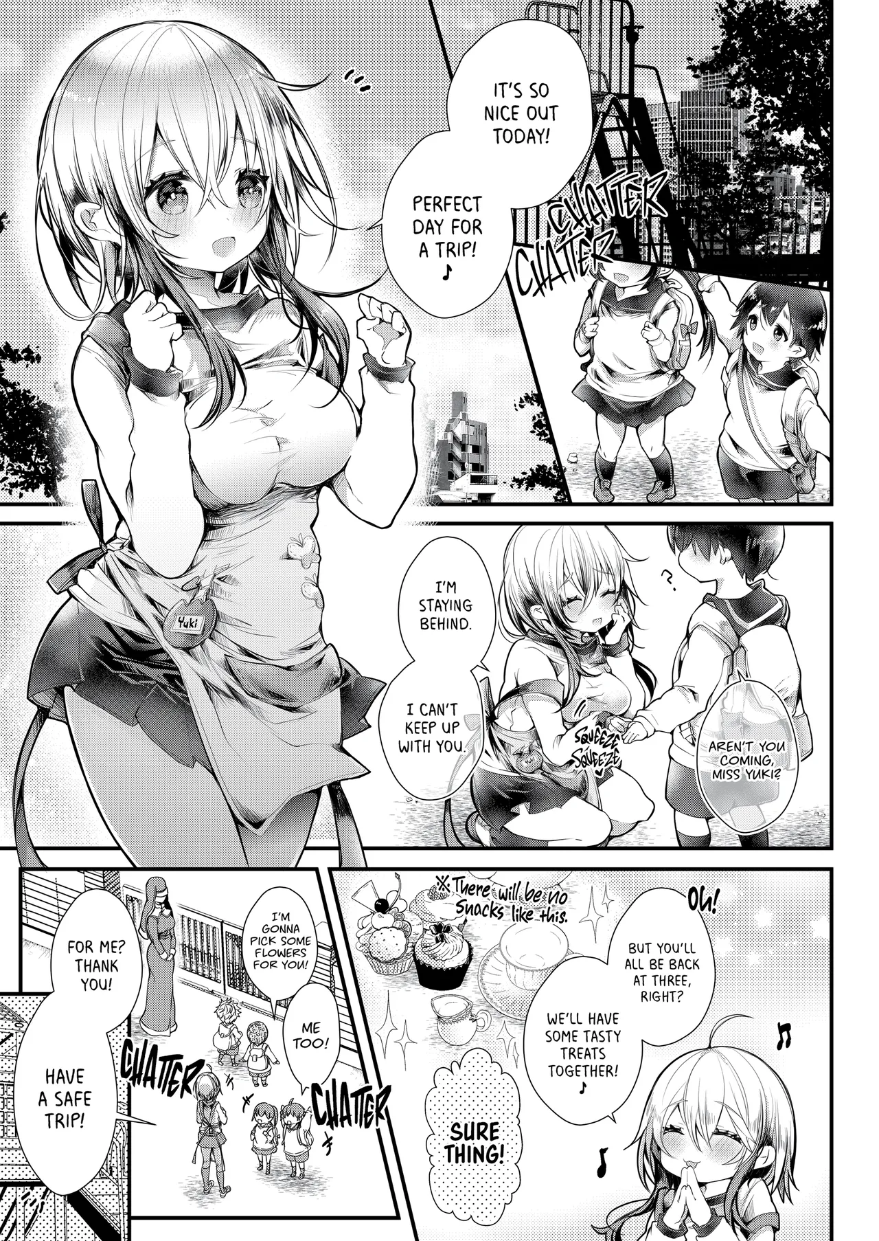 Yuki-chan Sensei Amaama REFLE &amp; Pajama Ecchi | She'll Spoil You Rotten page 2 full
