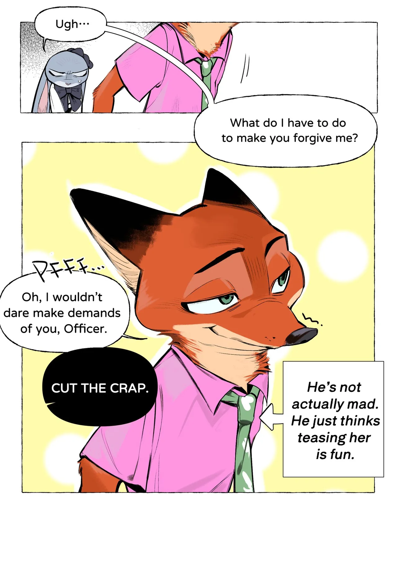 Please Forgive Me!  Ongoing page 3 full