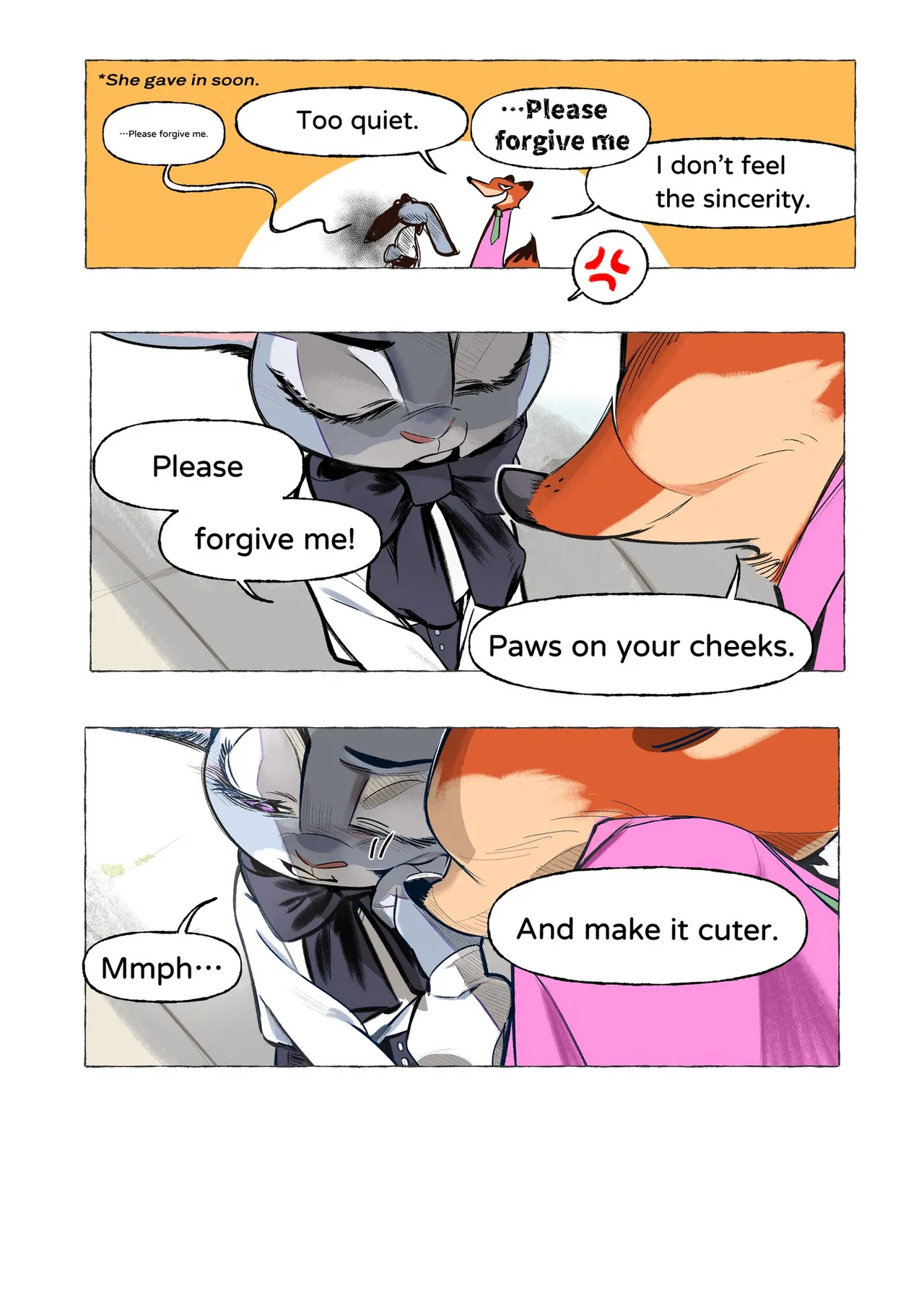 Please Forgive Me!  Ongoing page 5 full