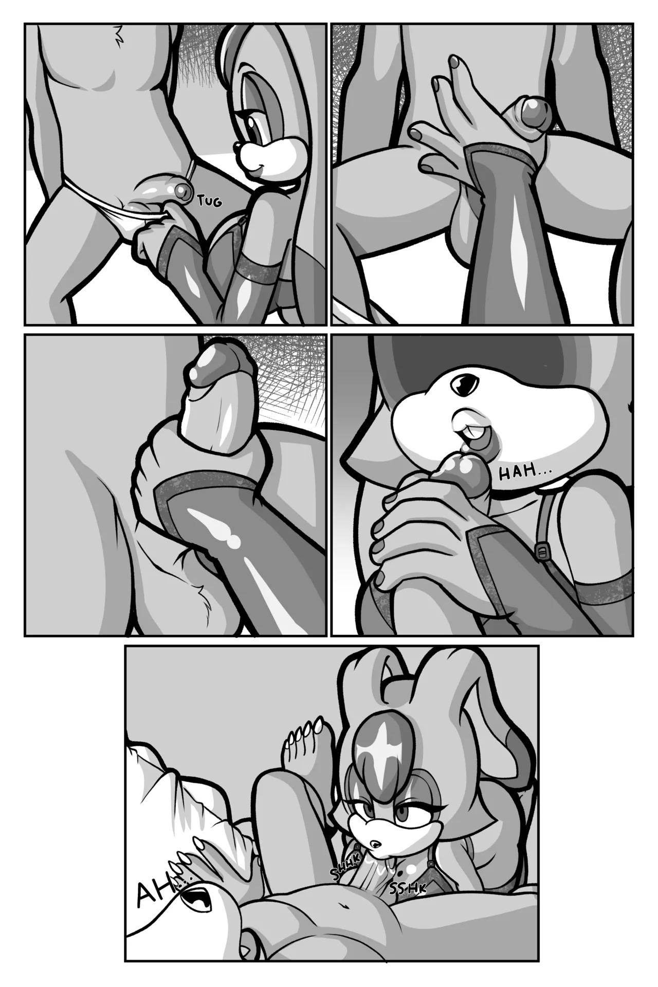 Vanilla's Night Job page 6 full