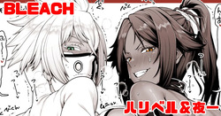 BLEACH 夜一＆ハリベル デカケツマゾメスペット二匹わからせ