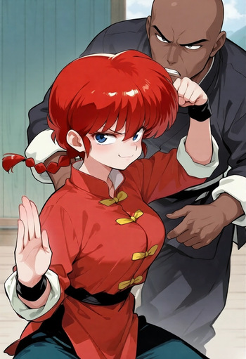 Ranma-chan's bittersweet defeat cover