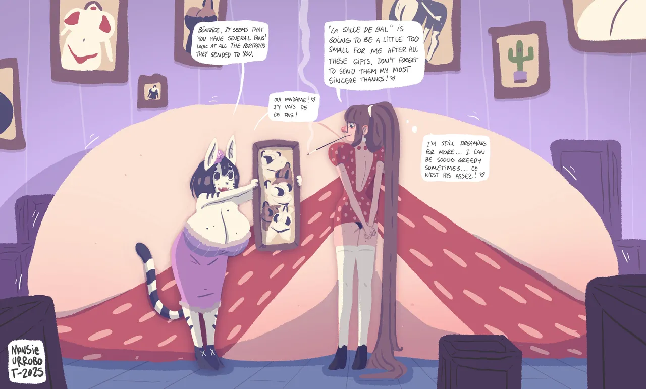 Beatrice, The greedy art collector by monsieur robot page 3 full