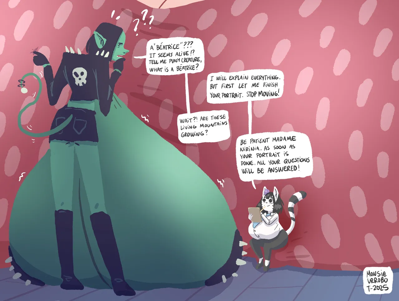 Beatrice, The greedy art collector by monsieur robot page 4 full