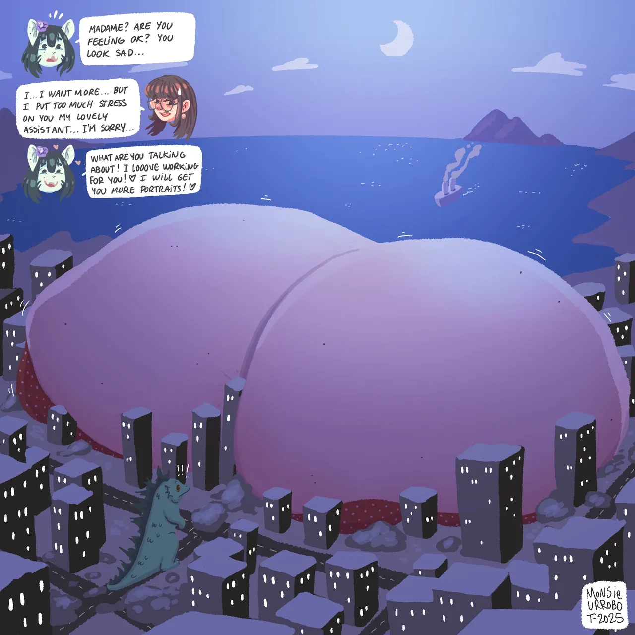 Beatrice, The greedy art collector by monsieur robot page 8 full