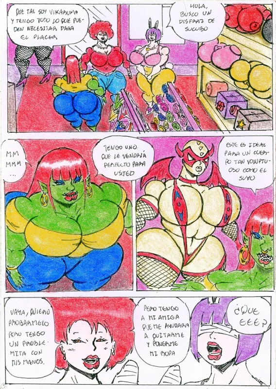 Cómic Ruth y Ashley 2 "EL CENTRO COMERCIAL" page 5 full