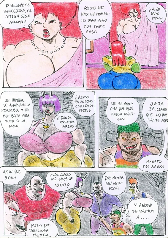 Cómic Ruth y Ashley 2 "EL CENTRO COMERCIAL" page 9 full