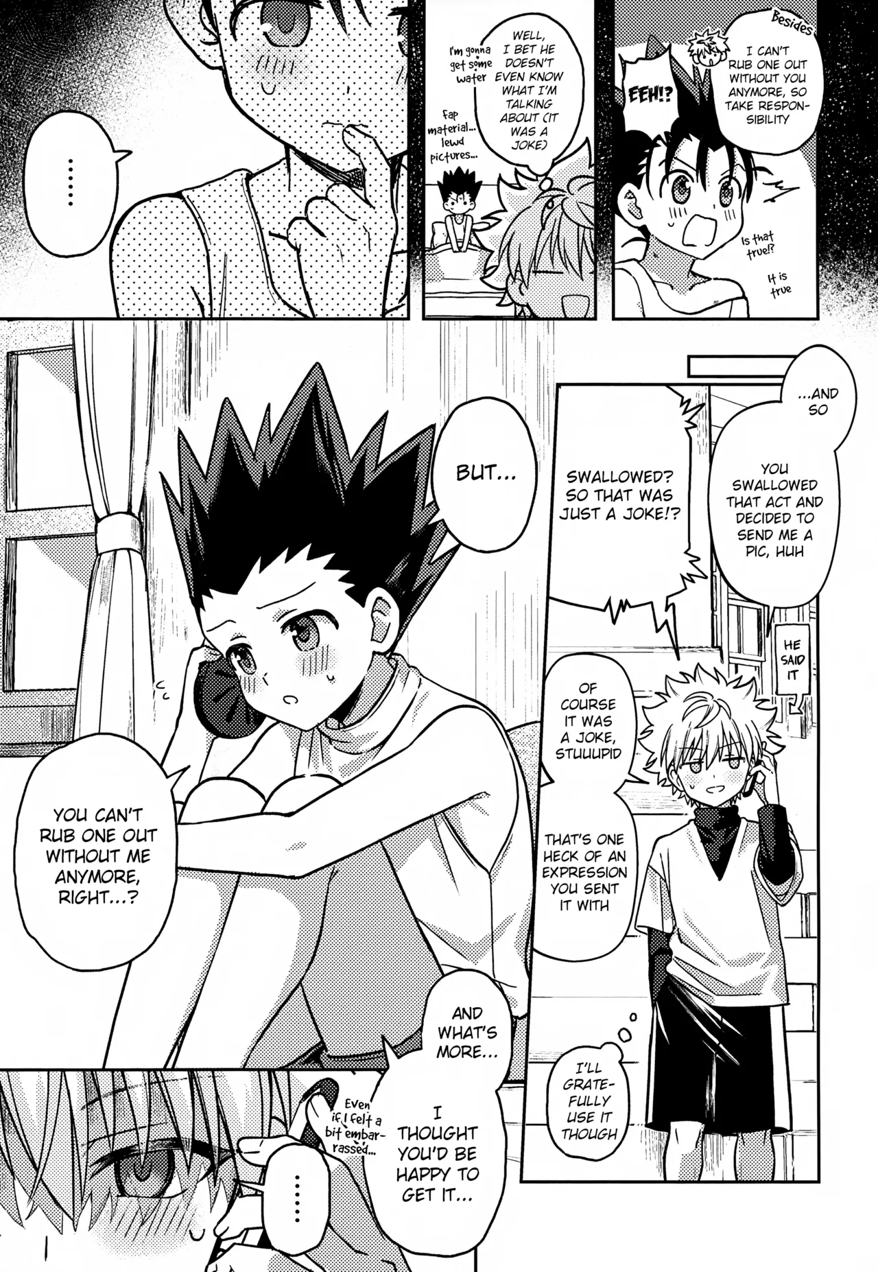 Gamen Goshi ja Monotarinai! | Looking at You Through a Screen Is Not Enough! page 10 full