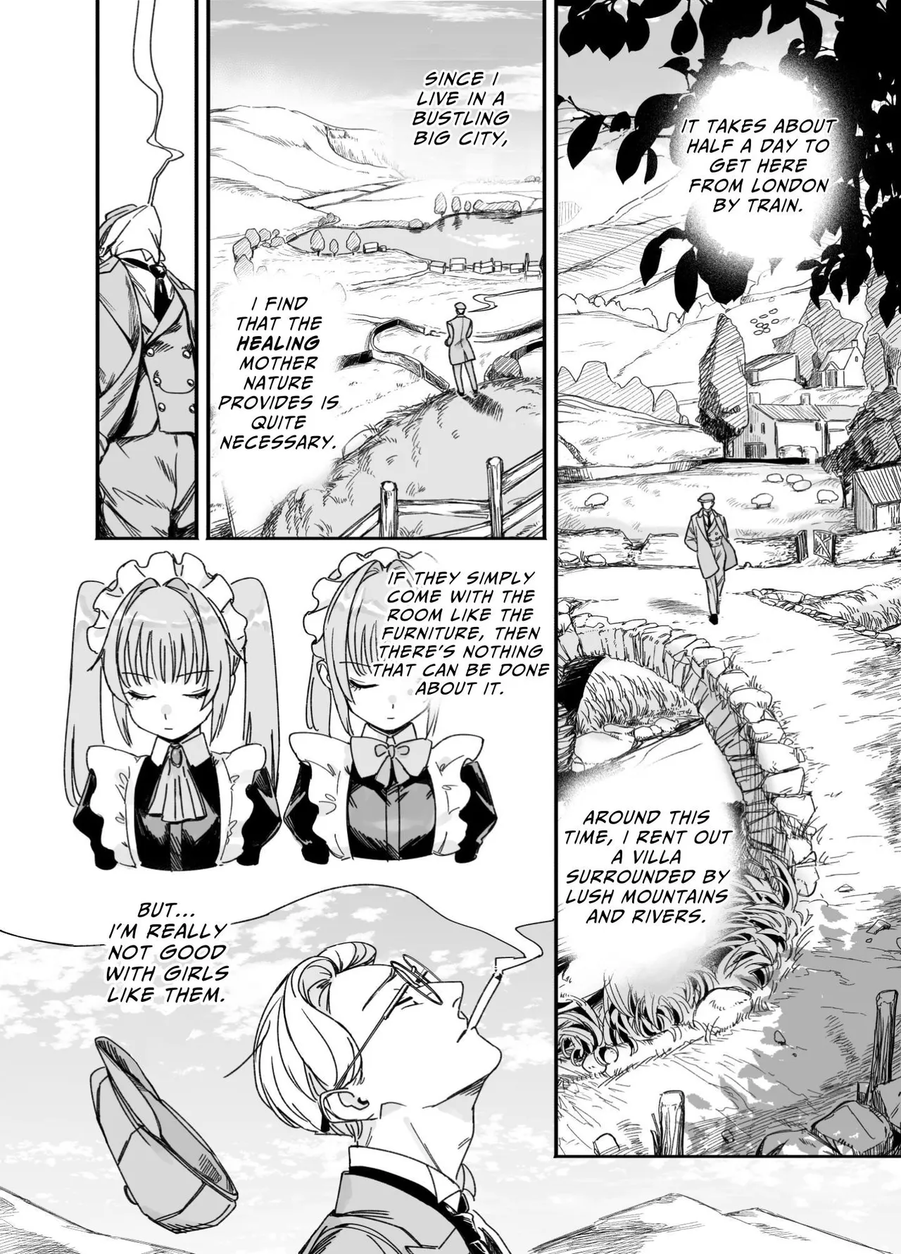 Futago Maid no Clara to Cola: Sei no Mezame! | Awakening of Sex: Twin Maids Clara and Cora page 6 full