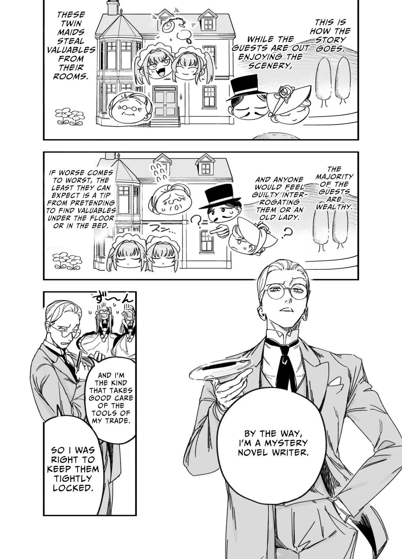 Futago Maid no Clara to Cola: Sei no Mezame! | Awakening of Sex: Twin Maids Clara and Cora page 9 full
