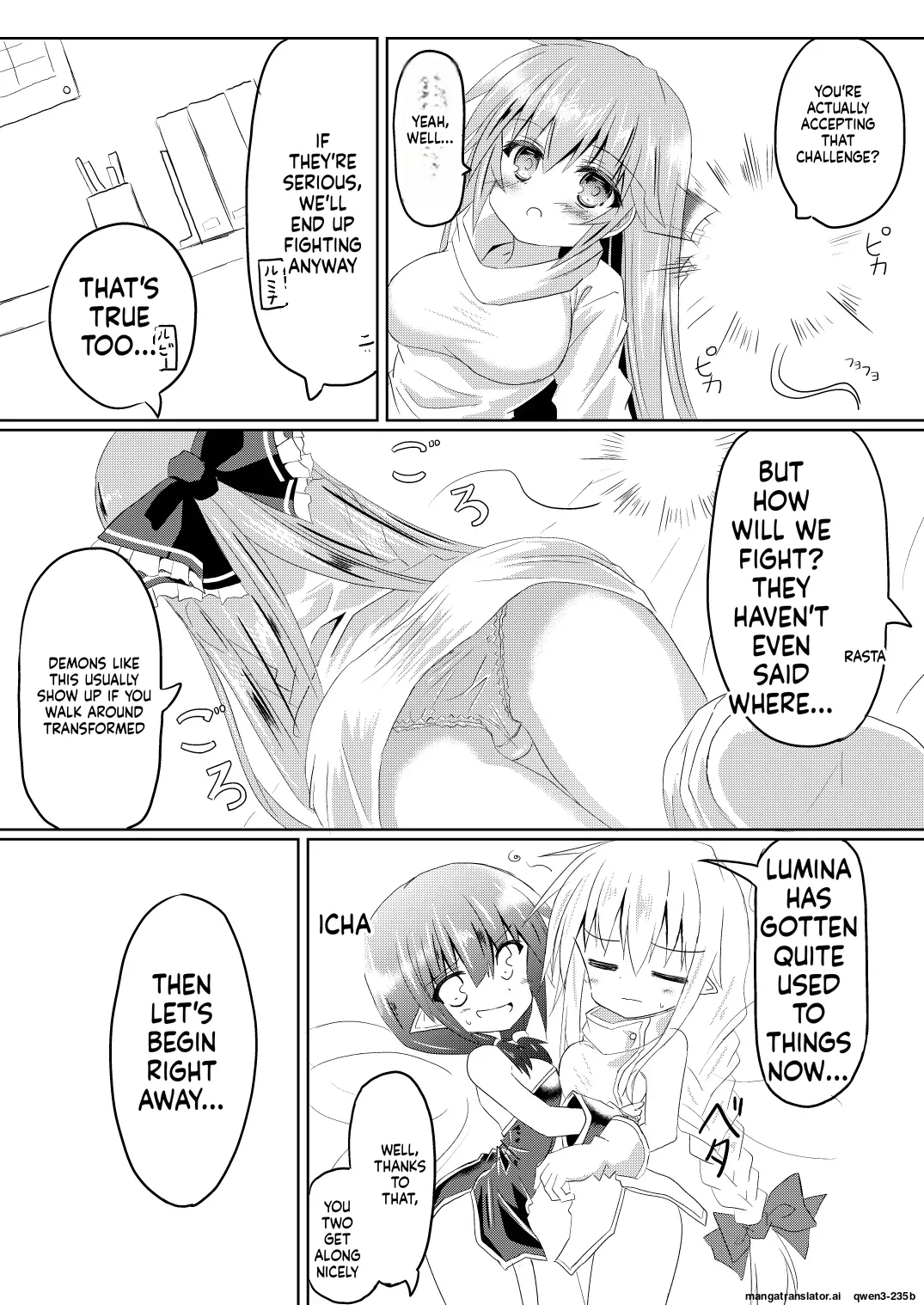Mahou Shoujo Luminous Lumina 5 page 9 full