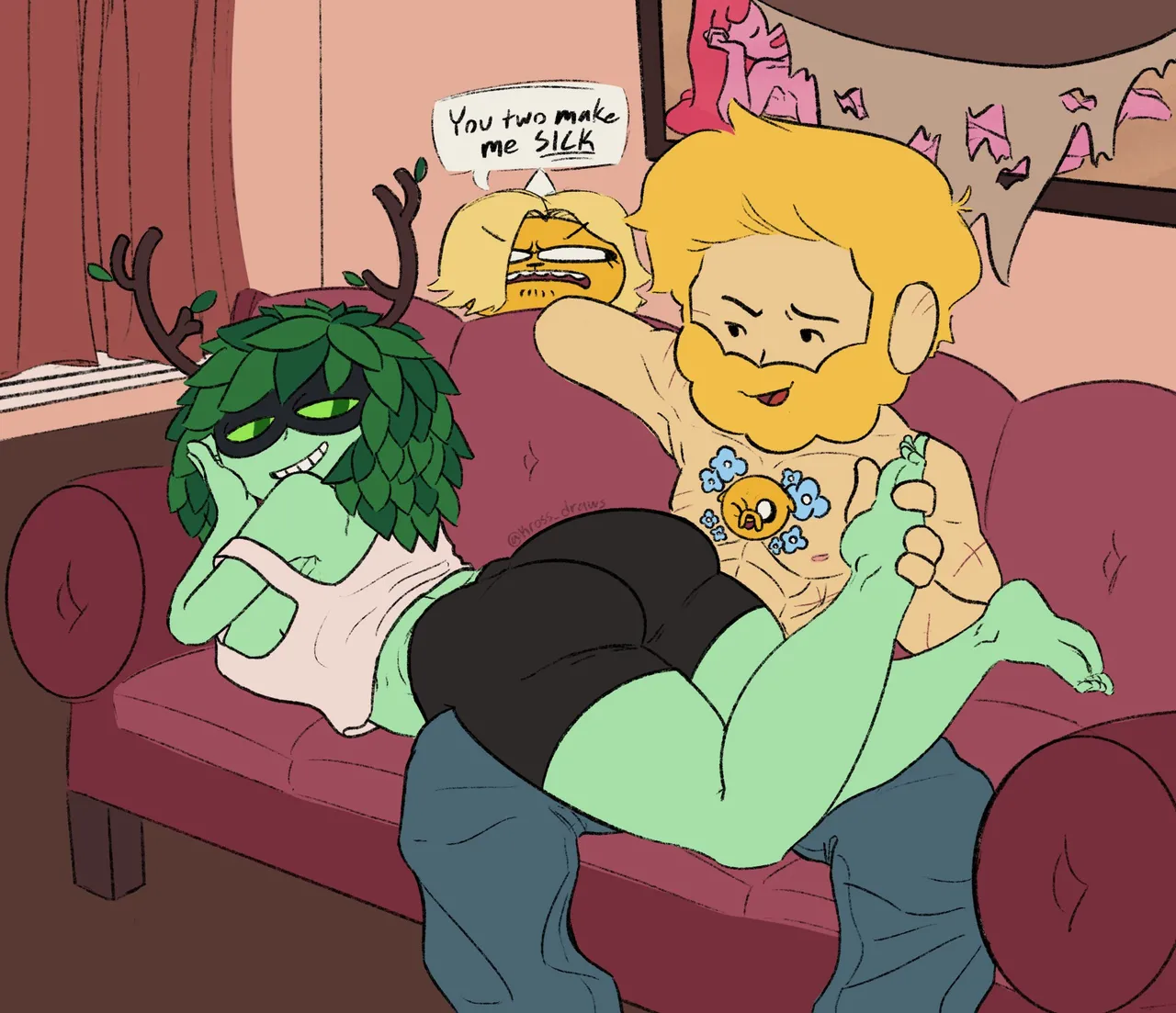 kross draws page 6 full