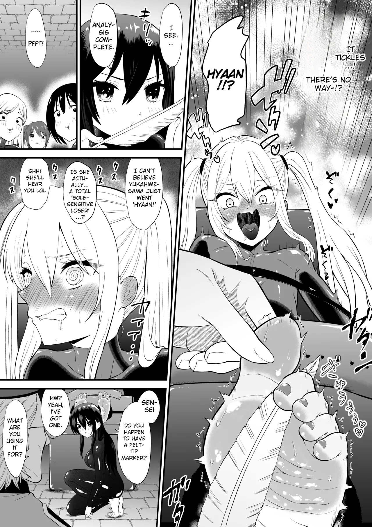 Spy Girl Sole Tickling &amp; Endless Orgasm Training page 7 full
