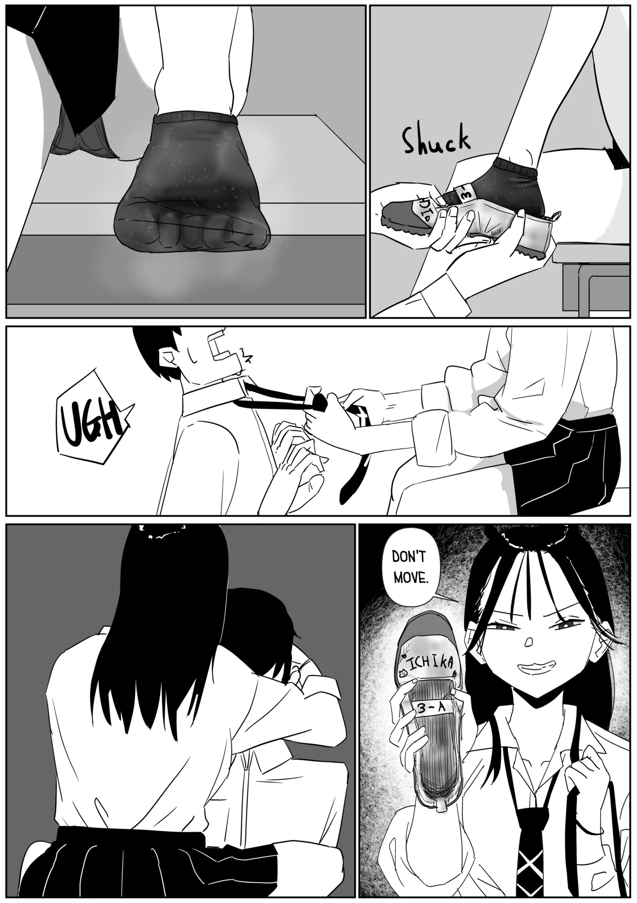Forced to Buy Classmate's Stinky Socks page 5 full